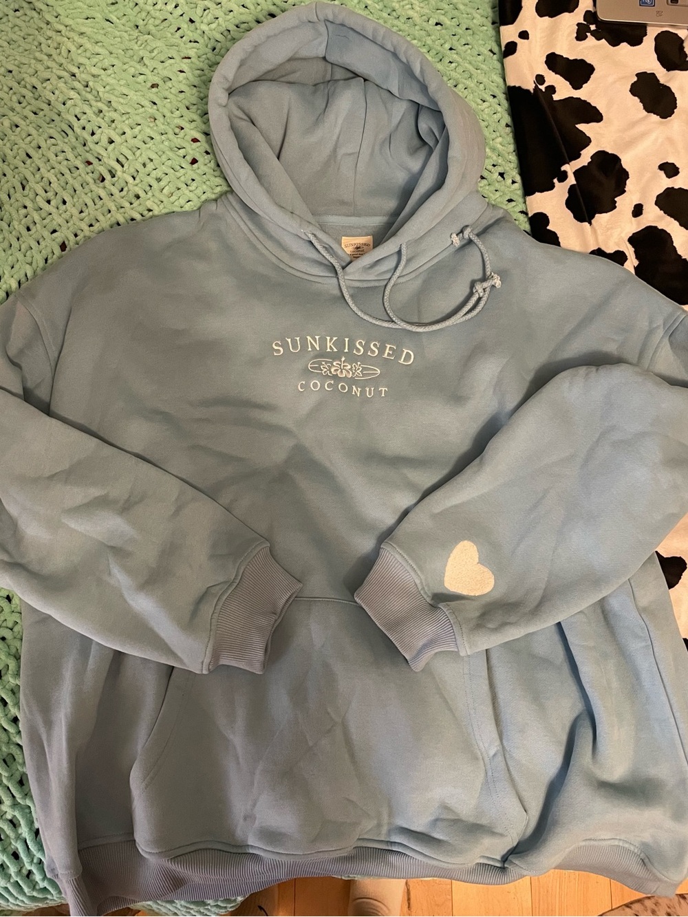 Blue Sunkissed Coconut Hoodie